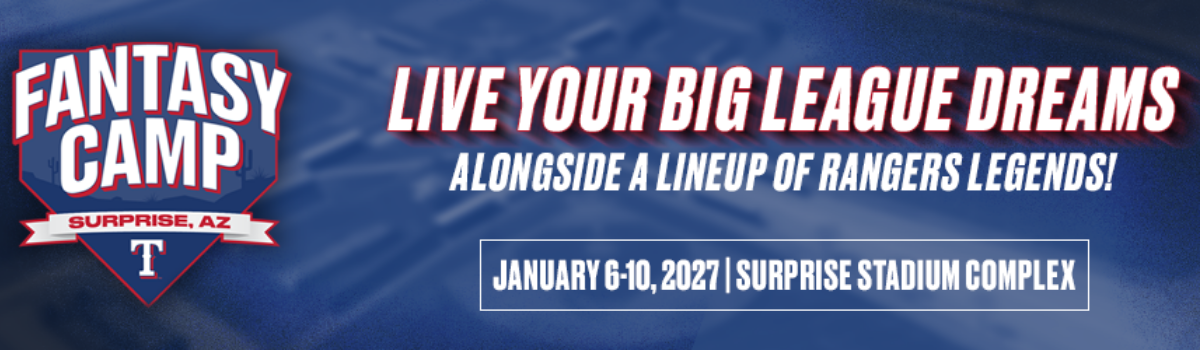 Texas Rangers Fantasy Camp