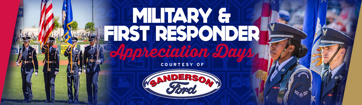 Military Appreciation Sundays banner